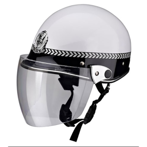 批发半面罩摩托车头盔春秋盔保安巡逻盔